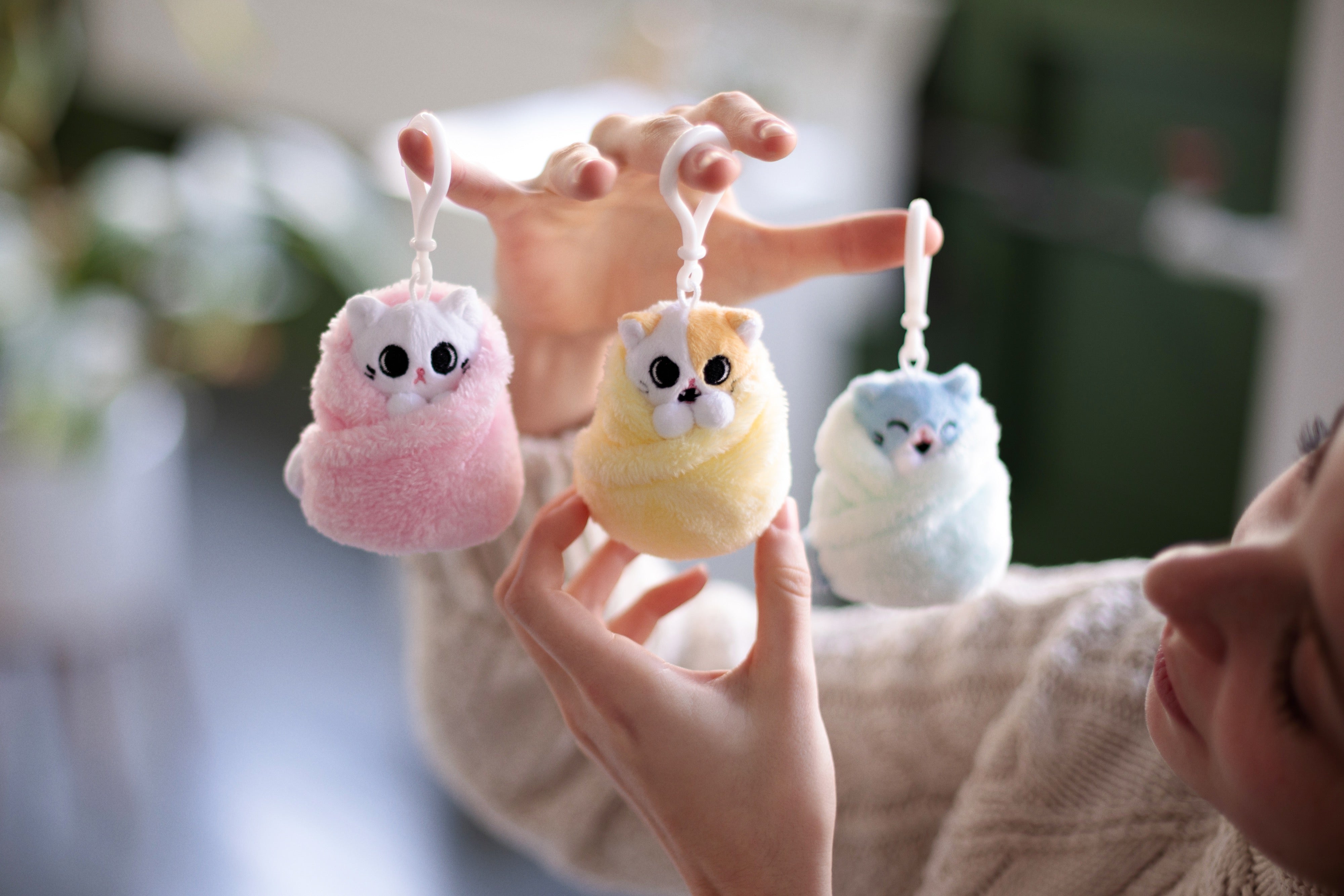 Purrito key rings - Purritos